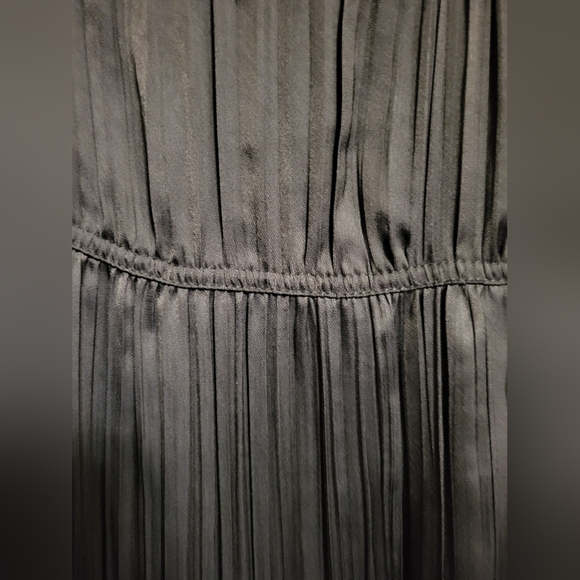 Anthropologie Ruched Slip Dress - black - Picture 5 of 6